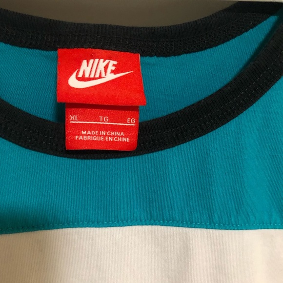 Nike Teal/White LBJ Tank Top - Picture 3 of 3